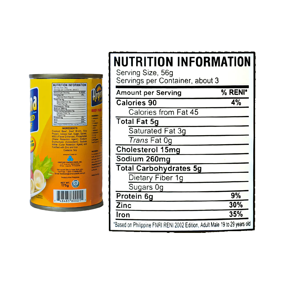 Argentina Corned Beef 175g - Image 3