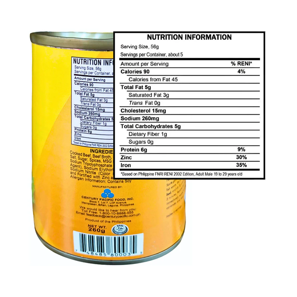 Argentina Corned Beef 260g - Image 2