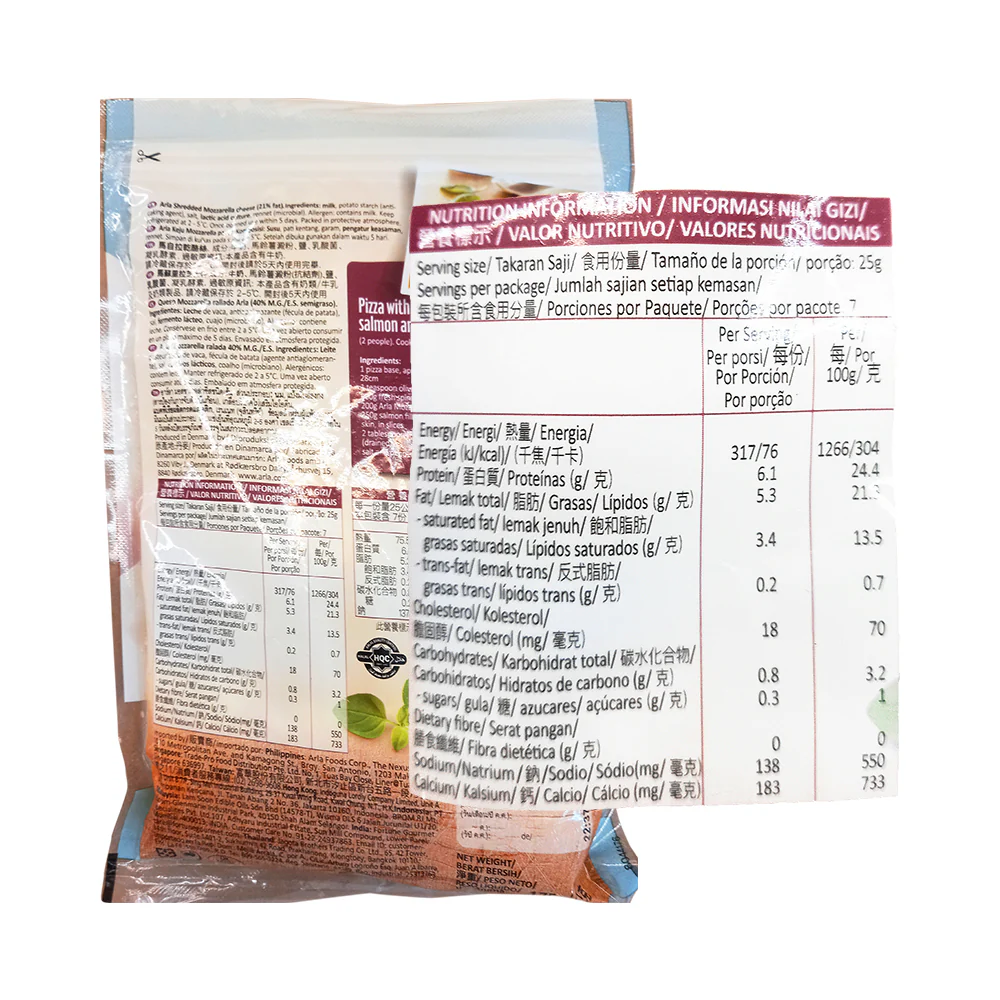 Arla Natural Mozzarella Shredded 175g - Image 2