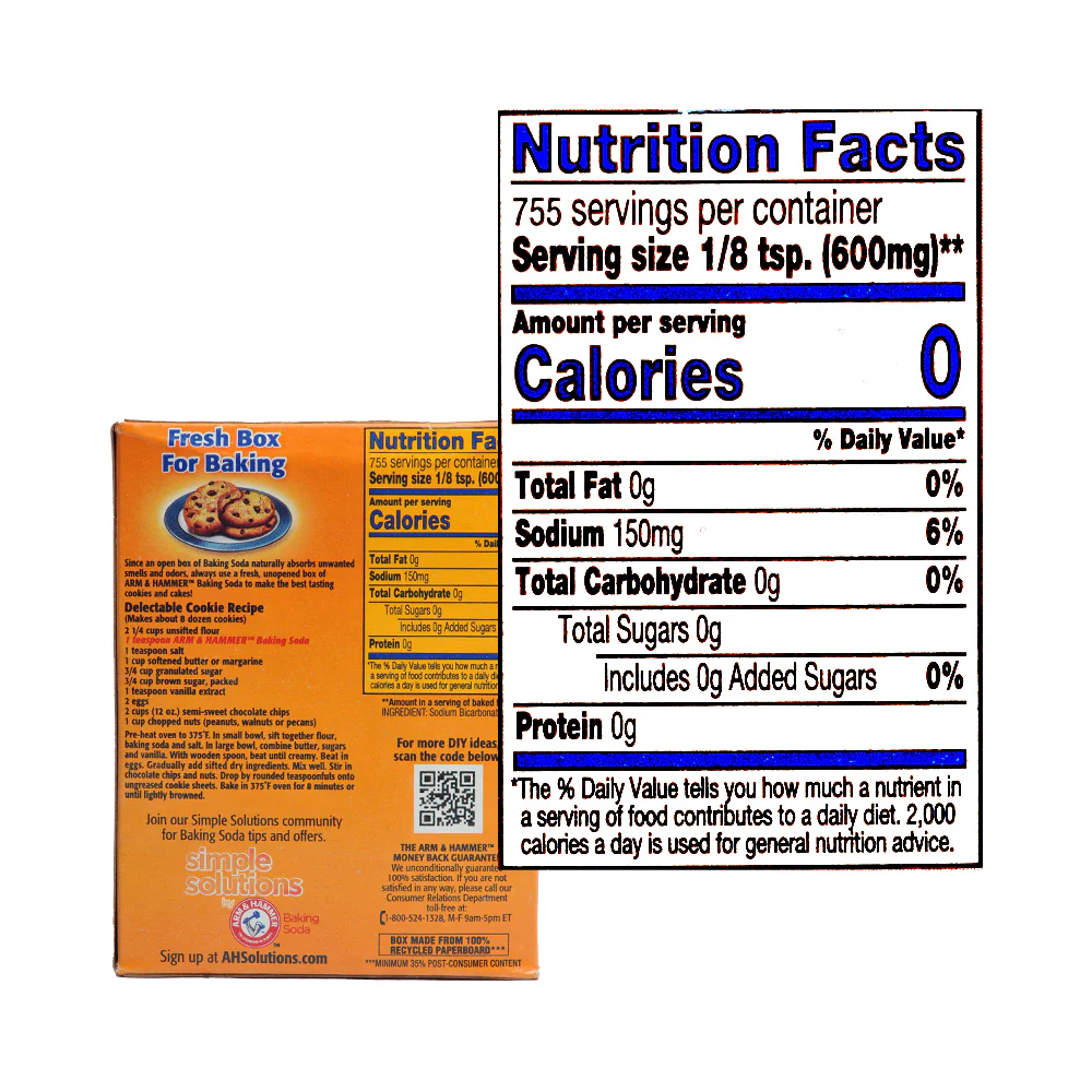 Arm & Hammer Baking Soda 453g (16oz) - Image 3