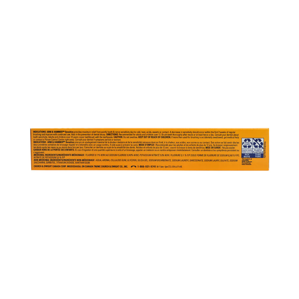 Arm & Hammer Toothpaste Pro Sensitive 120ml - Image 2