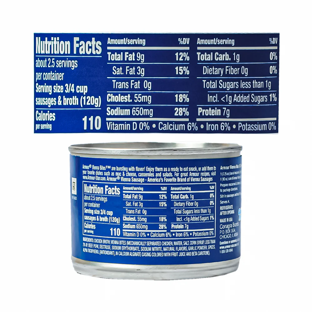 Armour Star Vienna Sausage Bites Original 284g (10oz) - Image 3