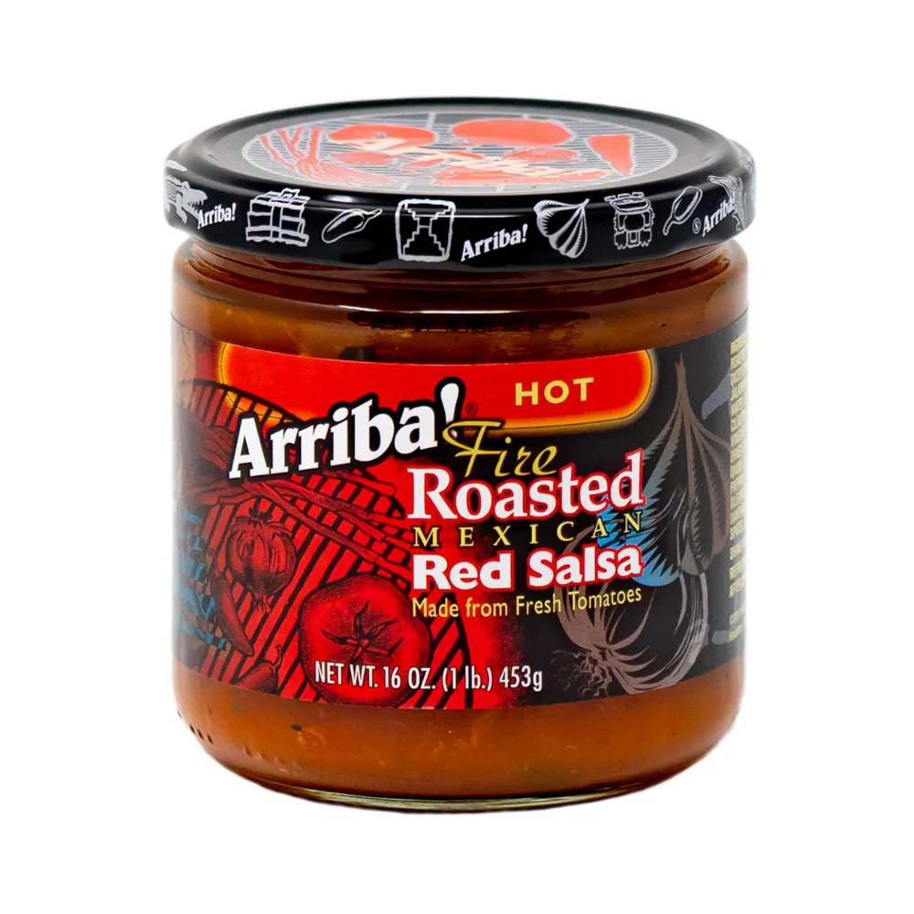 Arriba Fire Roasted Mexican Red Salsa 453g - Image 2