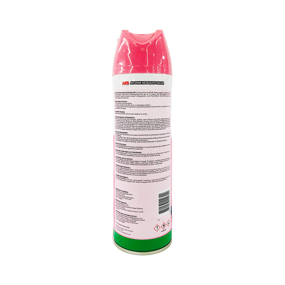 ARS Jet Pink Mosquito Killer 500ml - Image 2