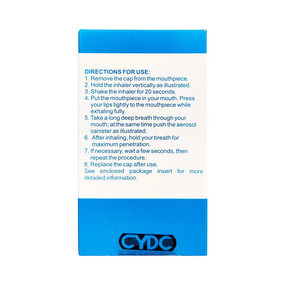 Asmacaire Salbutamol Inhaler 100mcg - Image 3