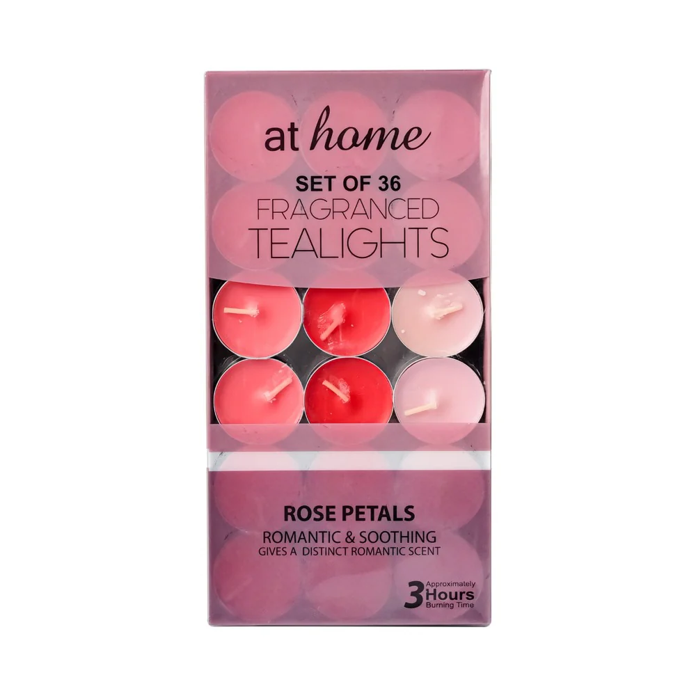 At Home Essential Tealight Scented Candle 36's - Image 2