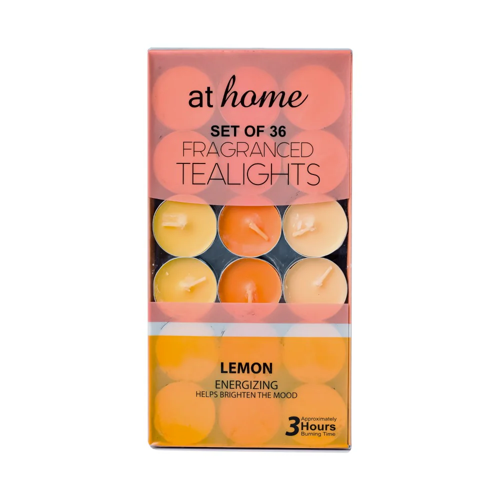 At Home Essential Tealight Scented Candle 36's - Image 4