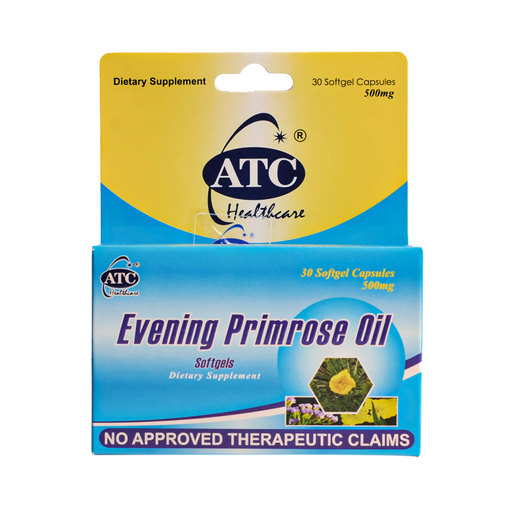 ATC Evening Primrose Softgels 500mg By 1's - Image 2