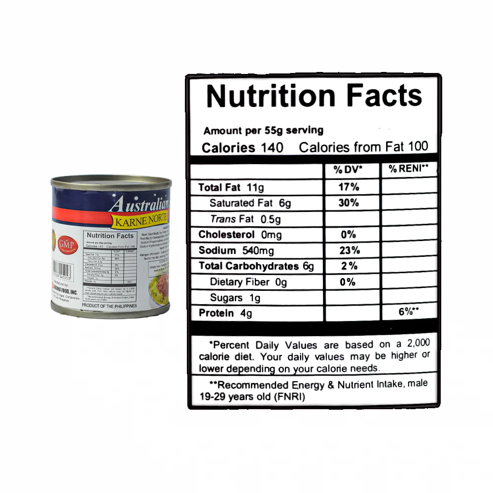 Australian Karne Norte Regular 100g - Image 3