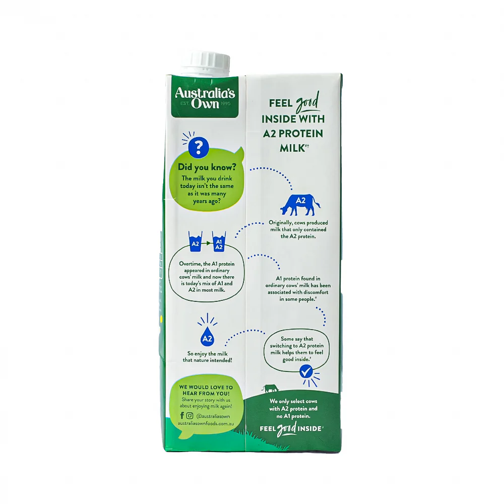 Australia's Own Full Cream Milk 1L - Image 2