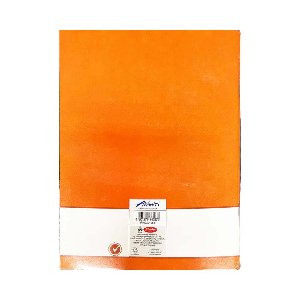 Avanti Notebook Color Coding 6.5 x 8.38 Composition 80 Leaves - Image 6