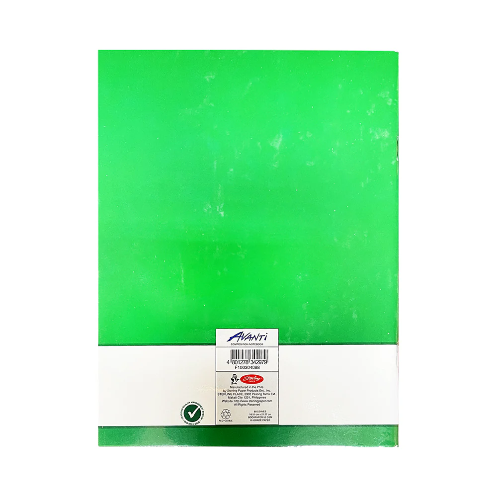Avanti Notebook Color Coding 6.5 x 8.38 Composition 80 Leaves - Image 8