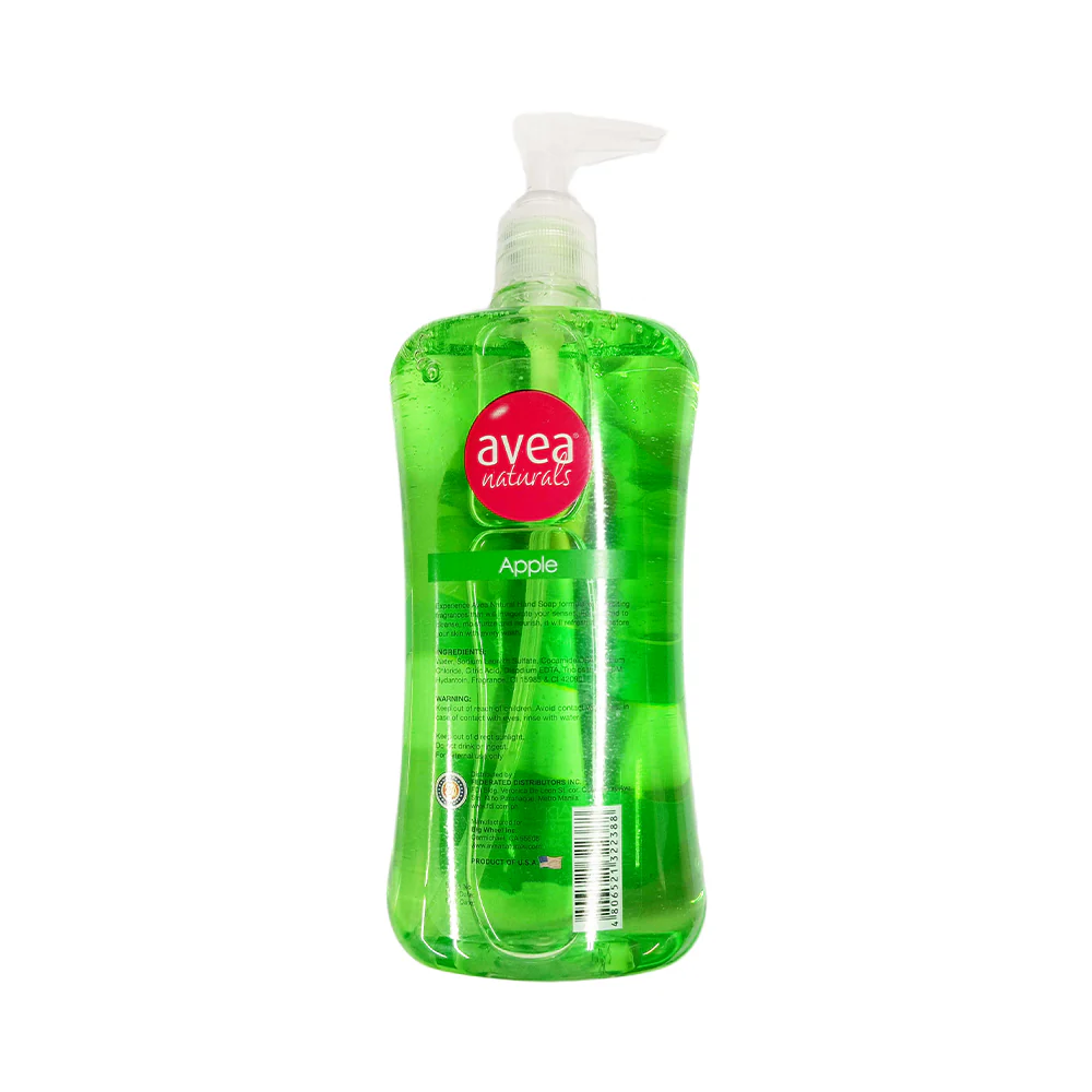 Avea Handsoap Apple Green 500ml - Image 2