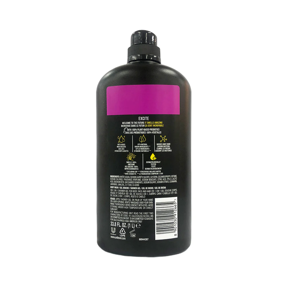 Axe 3in1 Body Wash 1L - Image 2