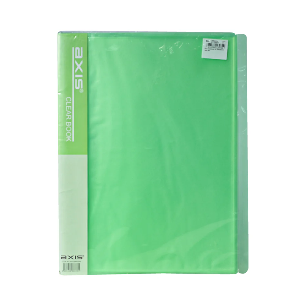 Axis Clearbook 20 Pockets A4 - Image 2