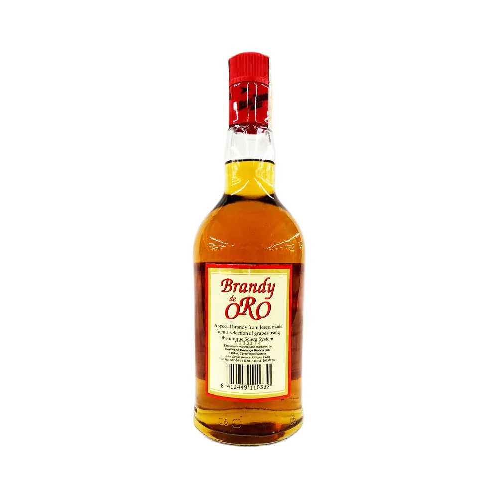 Azteca De Oro Solerva Reservada Brandy 700ml - Image 3