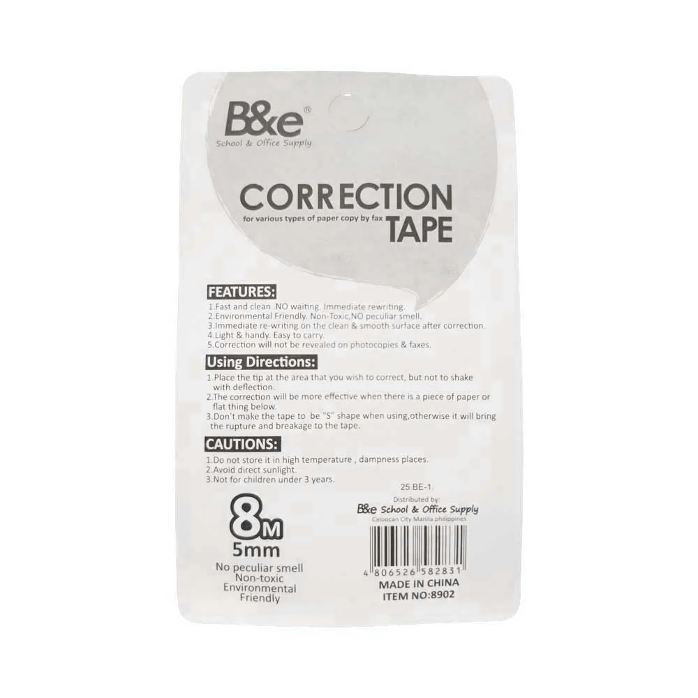 B&e Correction Tape 8m - Image 10