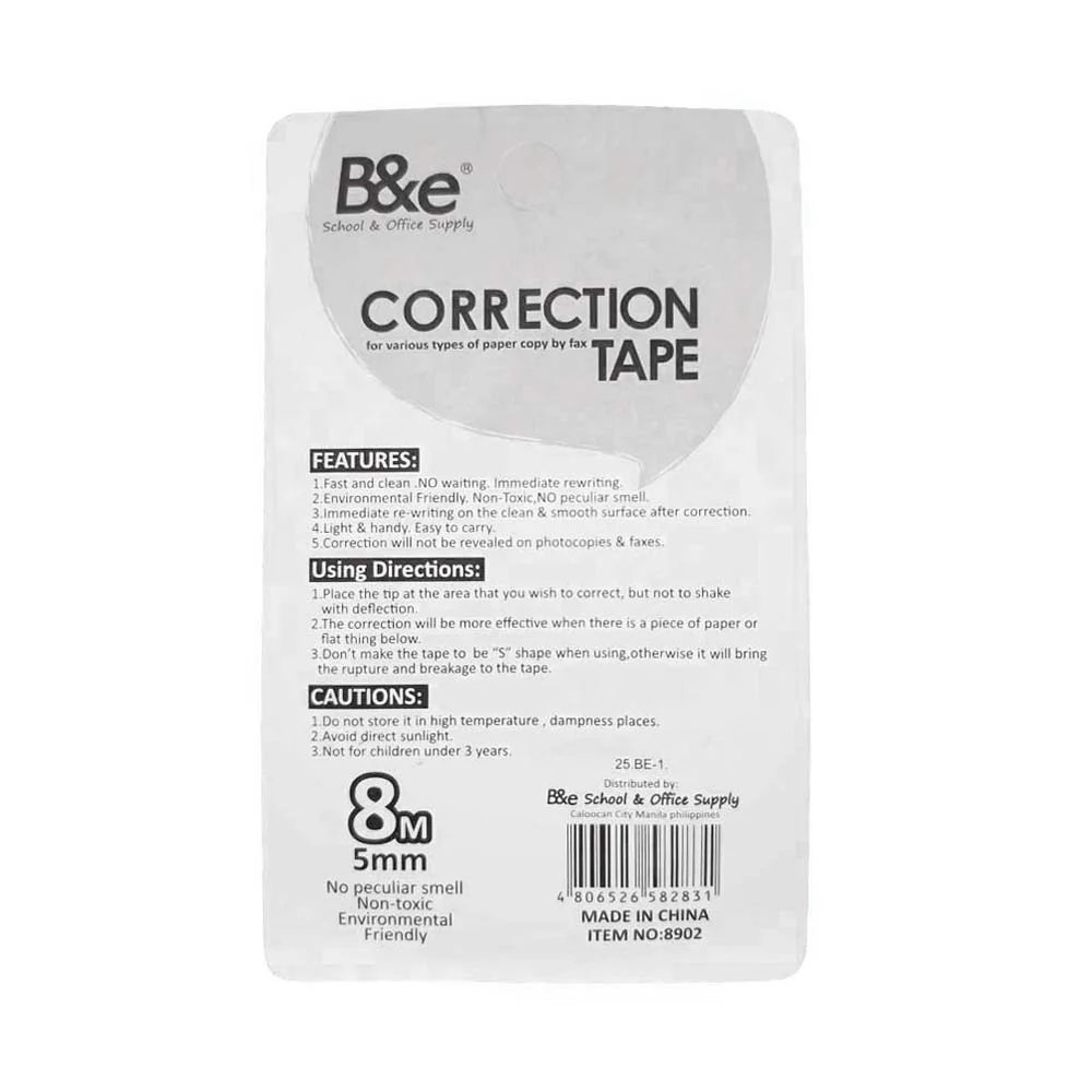 B&e Correction Tape 8m - Image 8