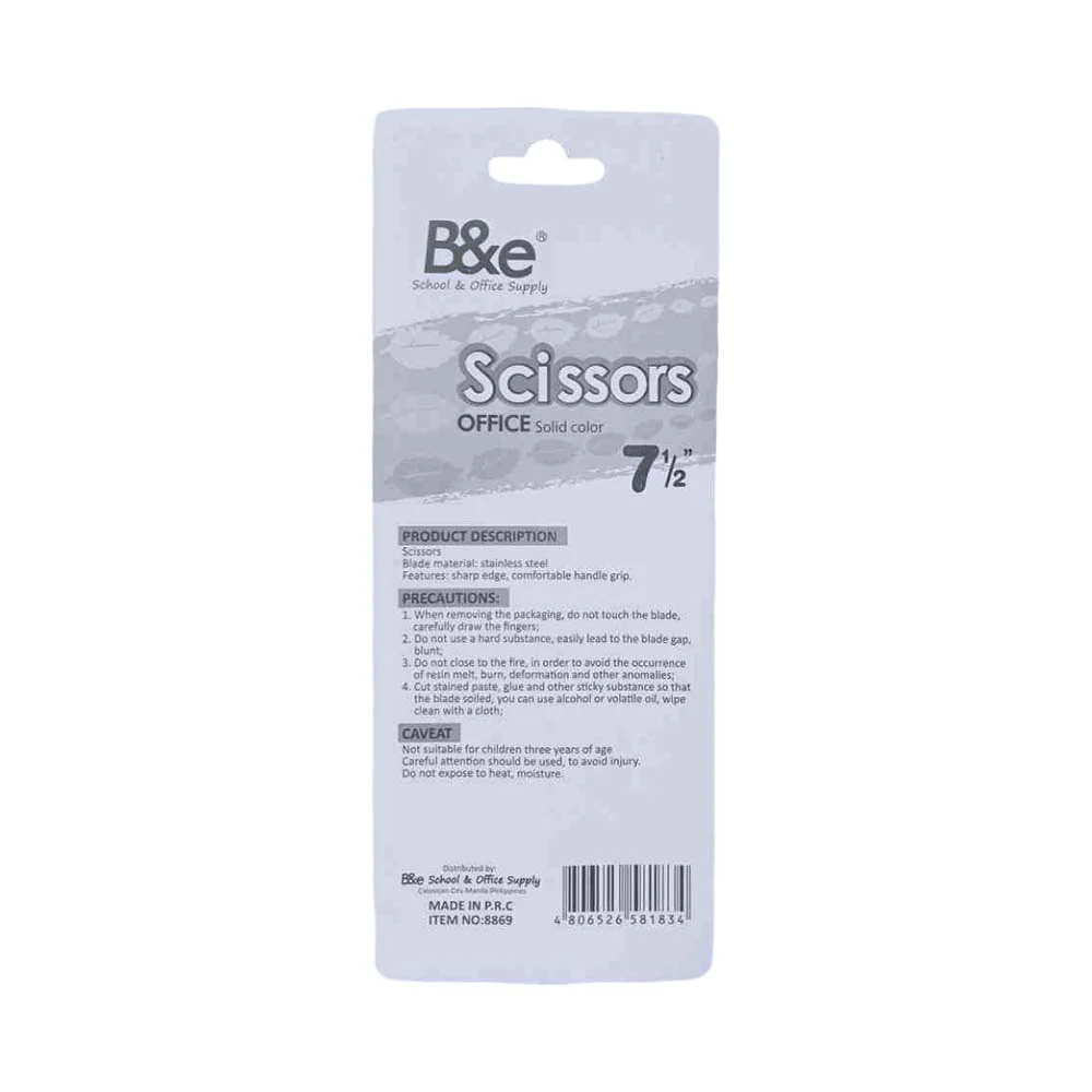 B&e Scissors 7.5in - Image 2