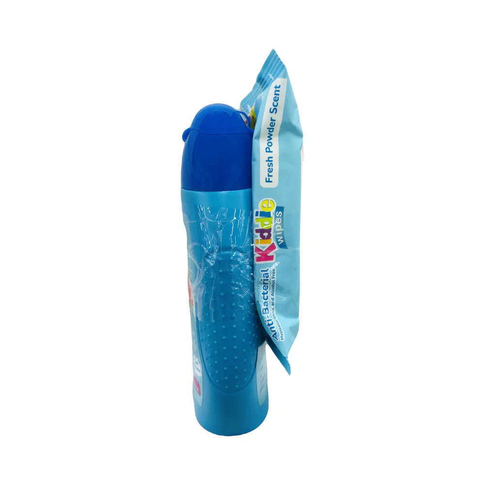 Baby First 2 in 1 Kiddie Shampoo And Body Wash 300ml + Kiddie Wipes - Image 2