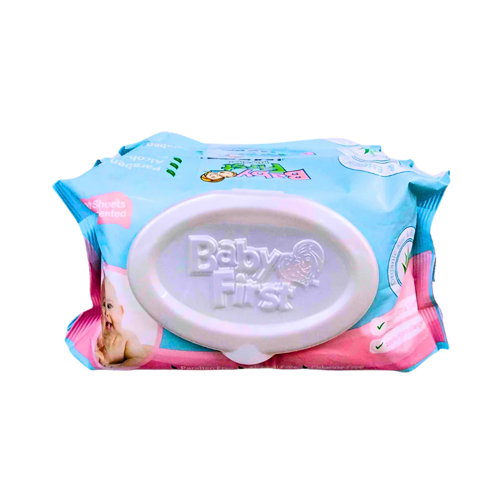 Baby First Baby Wipes Unscented 90 Sheets x 2's + 1