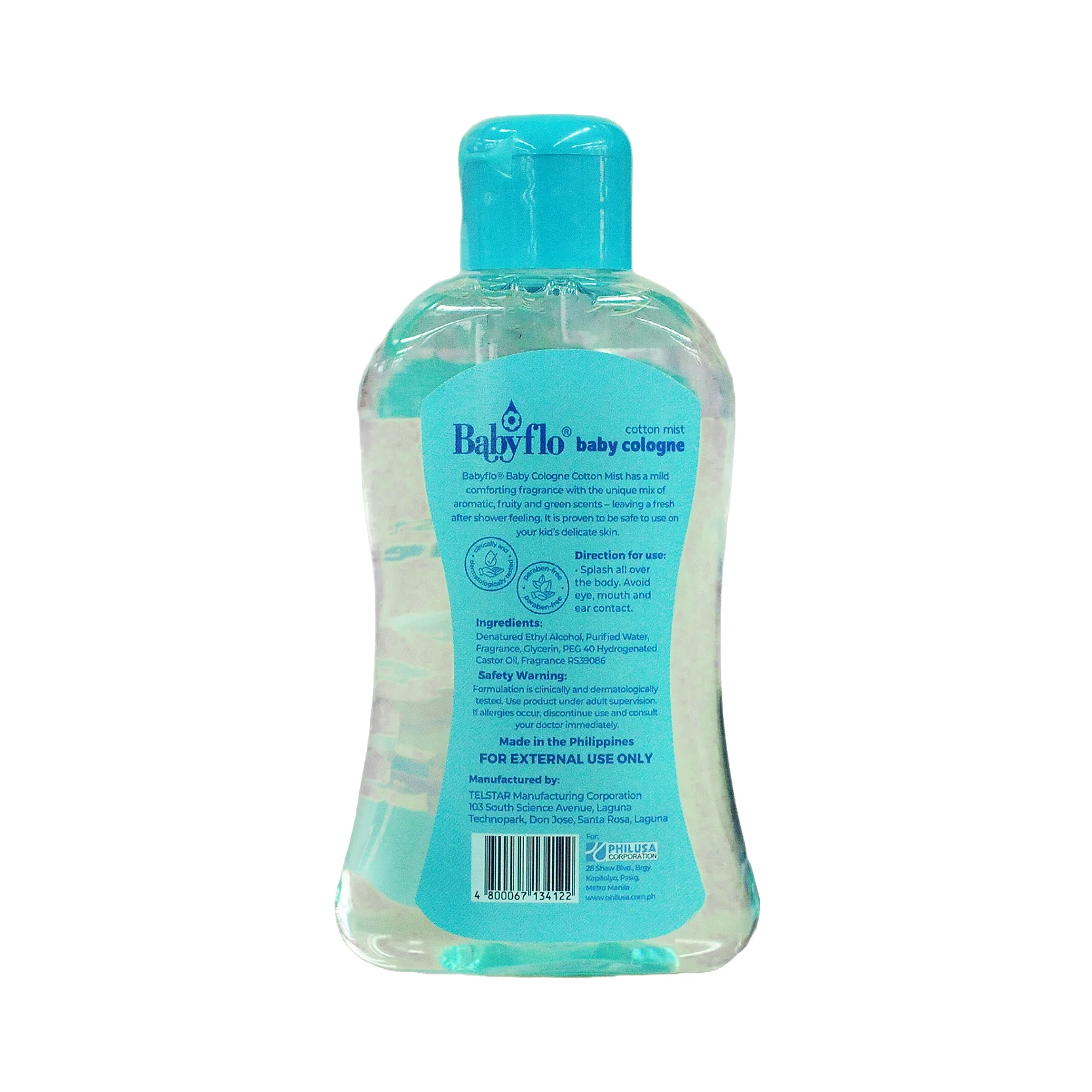 Babyflo Baby Cologne Cotton Mist 100ml - Image 2
