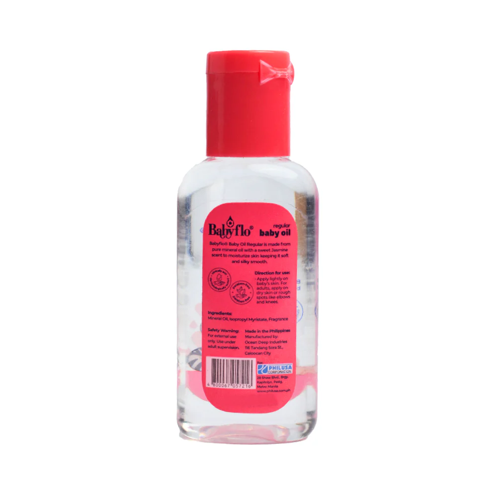 Babyflo Baby Oil Floral Scent 25ml - Image 2