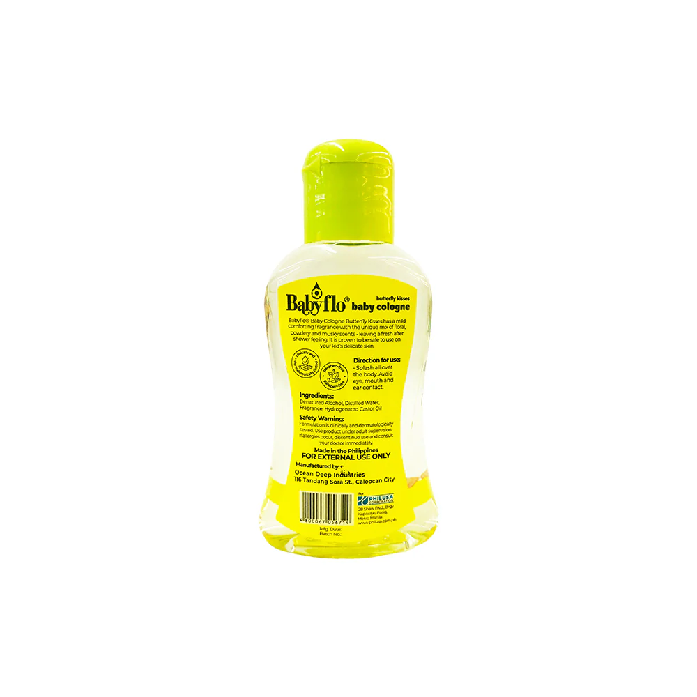 Babyflo Cologne Butterfly Kisses 50ml - Image 2