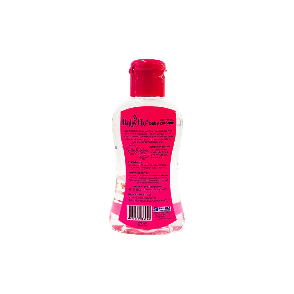 Babyflo Cologne Pink Fantasy 25ml - Image 2