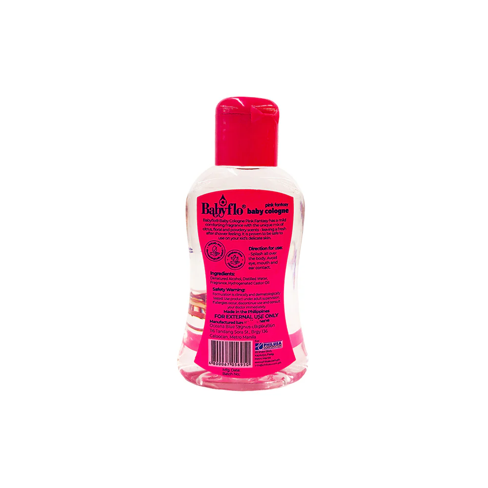 Babyflo Cologne Pink Fantasy 50ml - Image 2