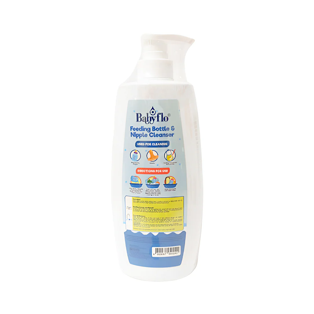 Babyflo Feeding Bottle And Nipple Cleanser Bottle 750ml - Image 2