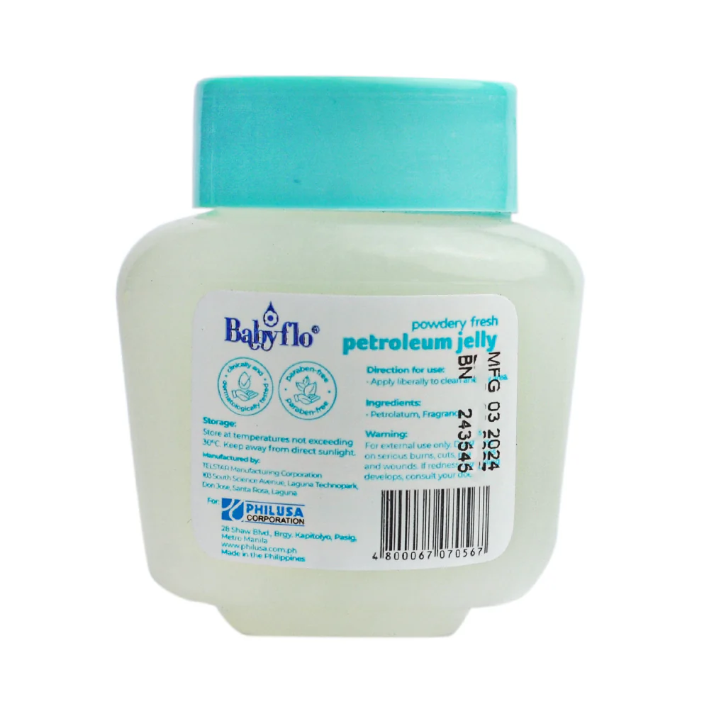 Babyflo Petroleum Jelly Powdery Fresh 25g - Image 2