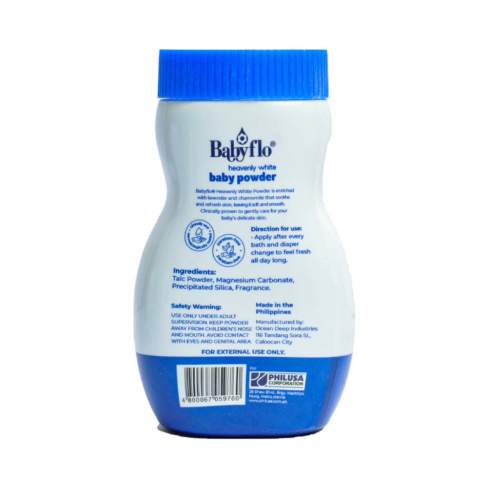 Babyflo Powder Heavenly White 50g - Image 2
