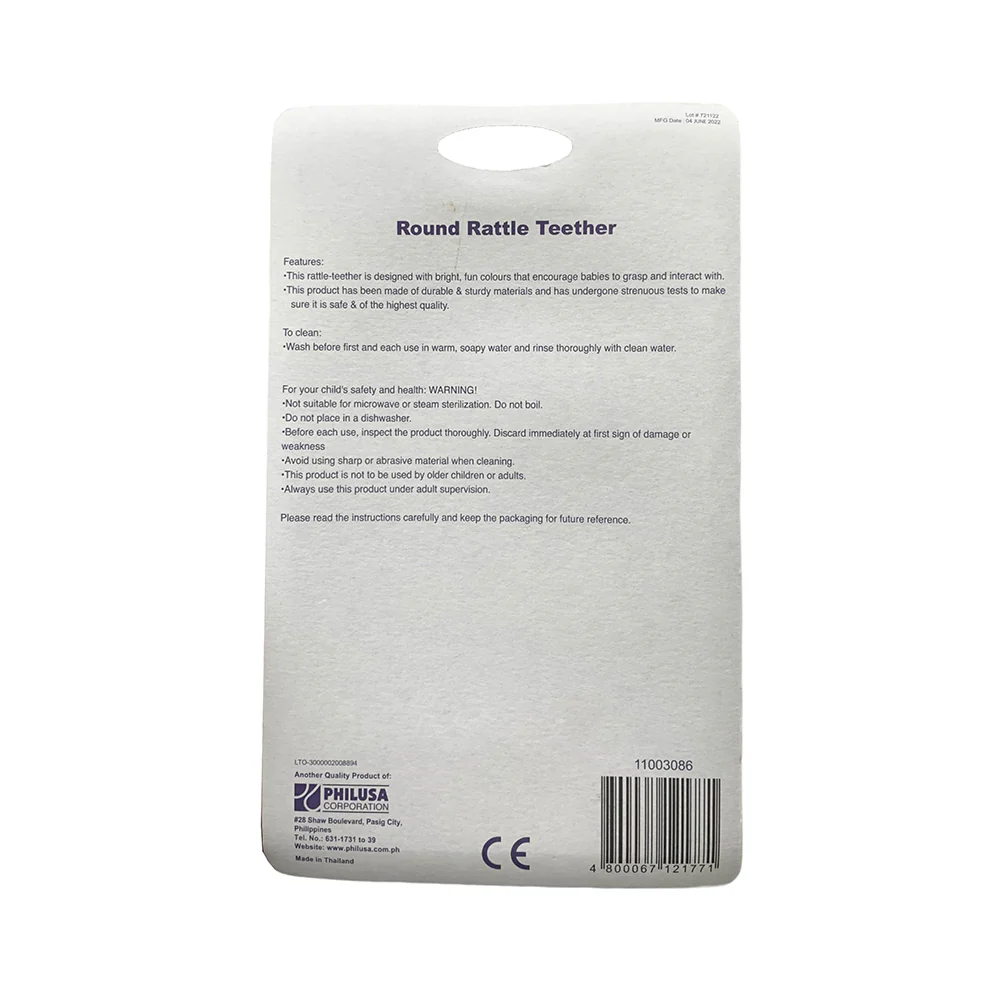 Babyflo Round Rattle Teether - Image 2