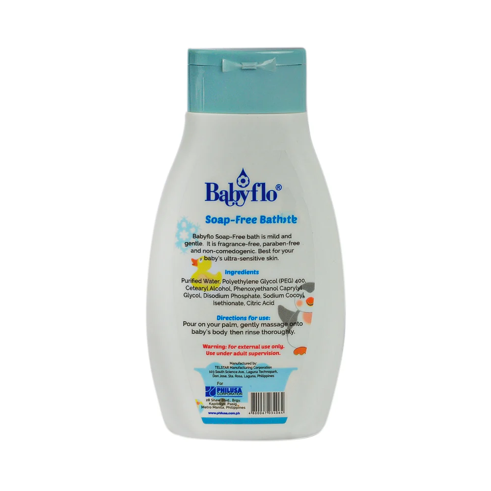 Babyflo Soap-Free Bath 200ml - Image 2