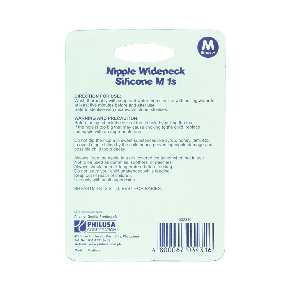 Babyflo Wideneck Silicone Nipple Medium - Image 2