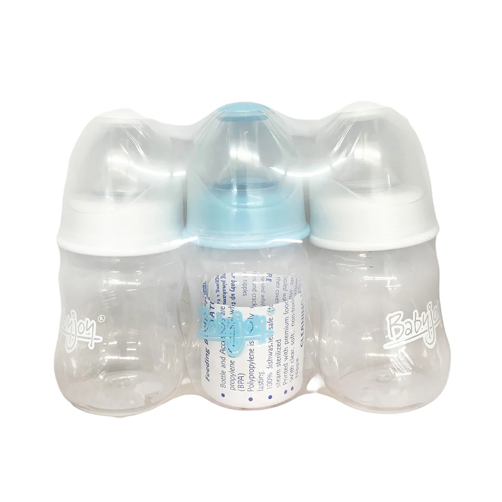 Babyjoy Feeding Bottle 3's 2oz - Image 2