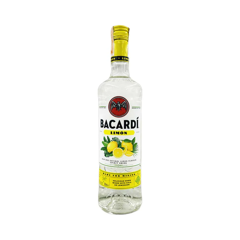 Bacardi Limon Citrus Flavoured Spirit Drink 700ml - Image 2