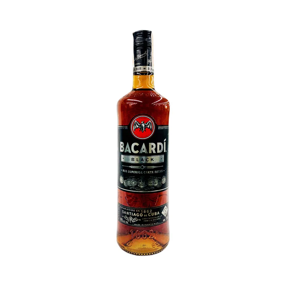 Bacardi Premium Black Rum 750ml - Image 2
