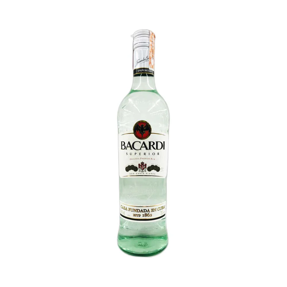 Bacardi Superior White Rum Santiago de Cuba 750ml - Image 2