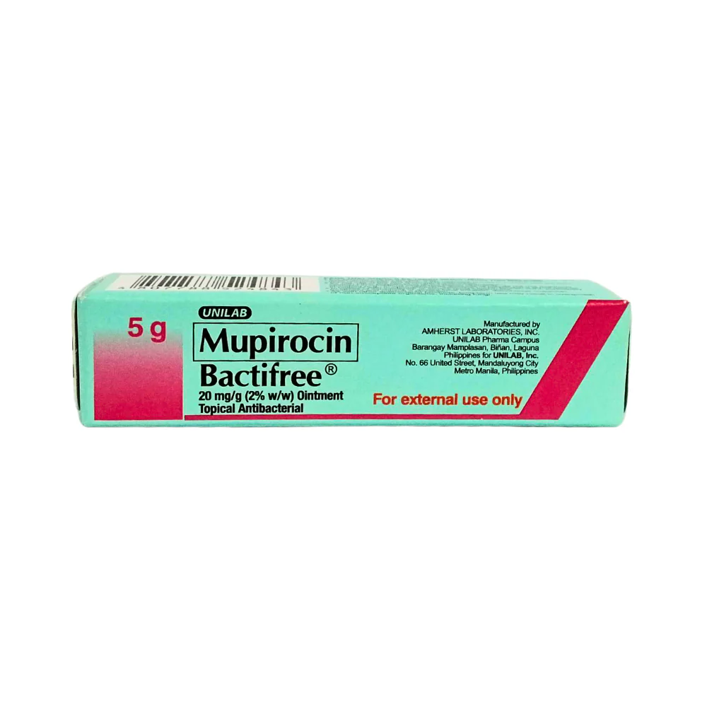 Bactifree Mupirocin 2% Ointment 5g - Image 2