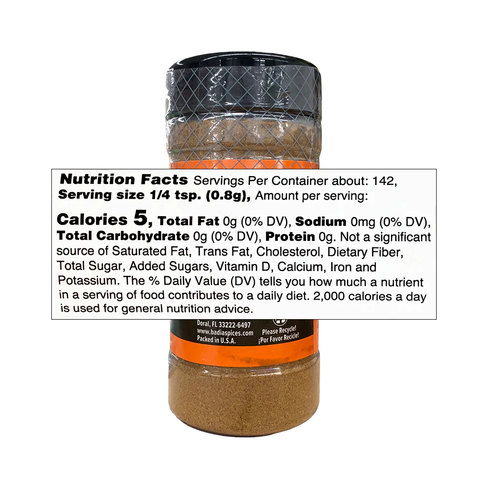 Badia AZ All Purpose Seasoning Hot Curry 113.4g (4oz) - Image 2