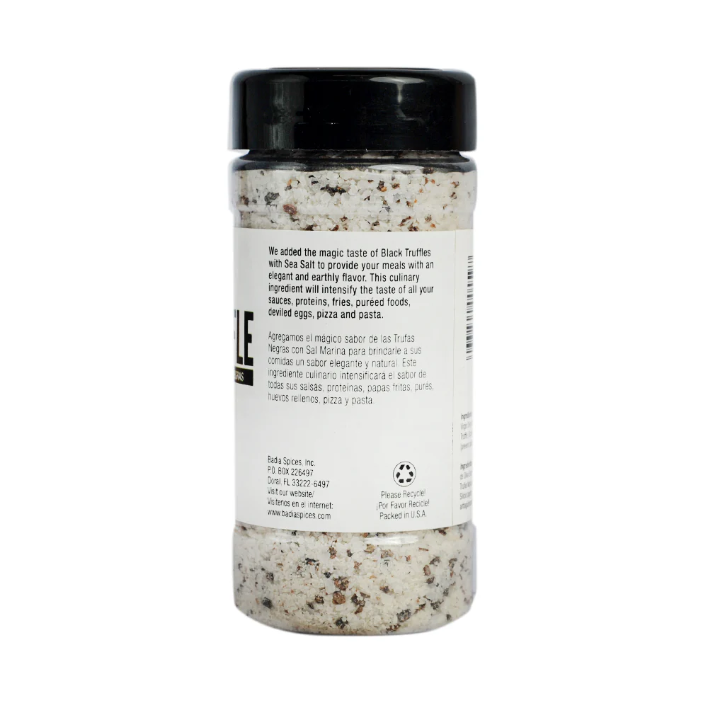 Badia Black Truffle Sea Salt 255.1g (9oz) - Image 2