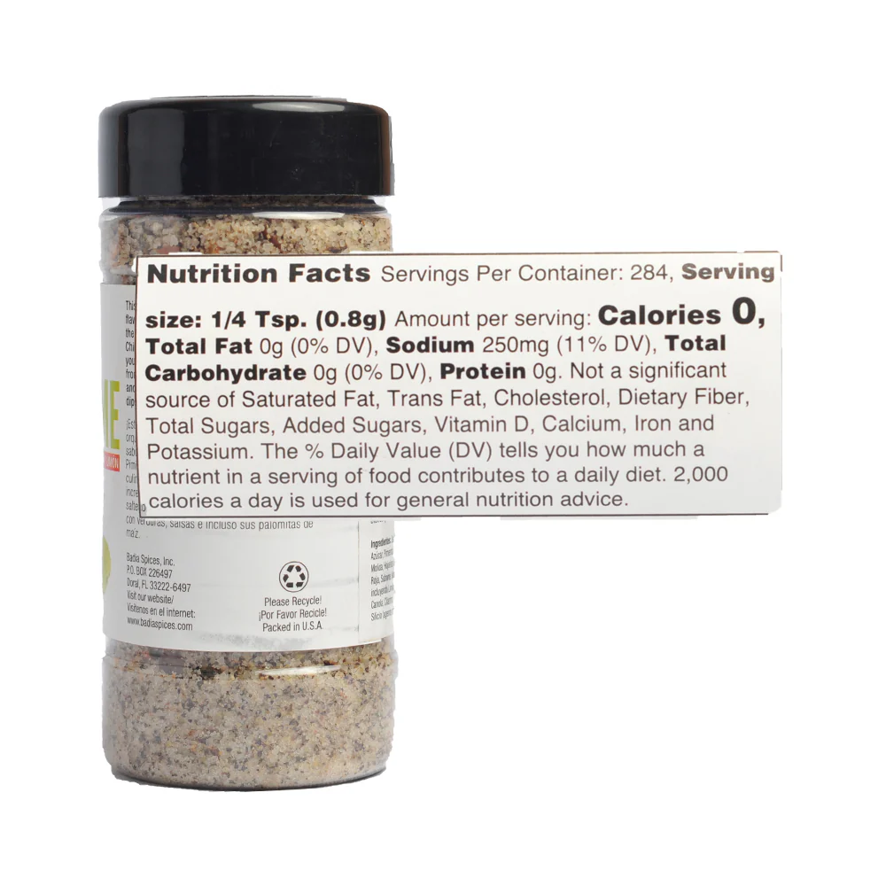 Badia Cilantro Lime Pepper Salt 226.79g (8oz) - Image 2