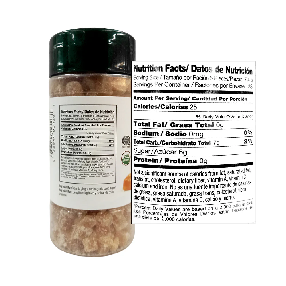 Badia Crystalized Ginger 283.5g (10oz) - Image 2