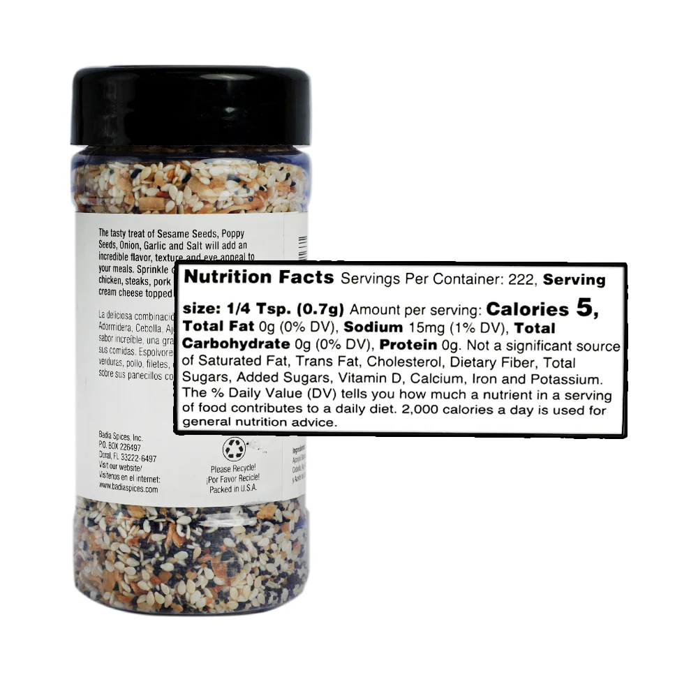 Badia Everything Bagel Seasoning 156g - Image 2