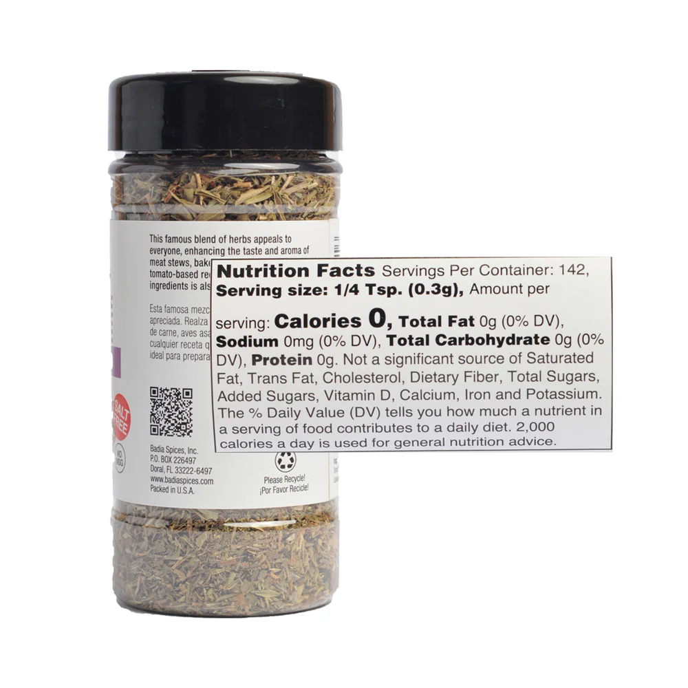 Badia Herbs De Provence French Blend 42.5g (1.5oz) - Image 2
