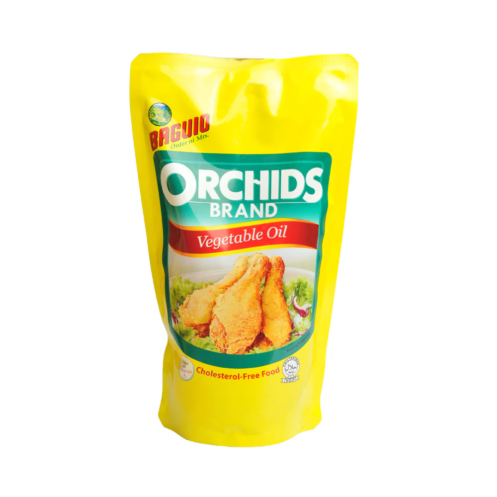 Baguio Orchids Brand Pure Vegetable Oil SUP 900ml