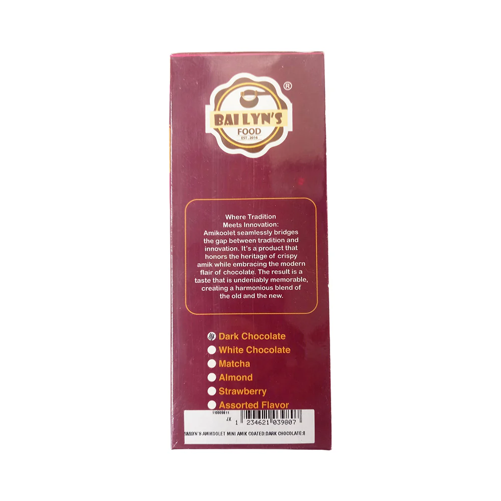 Bailyn's Amikoolet Mini Amik Coated Dark Chocolate Box 125g - Image 2