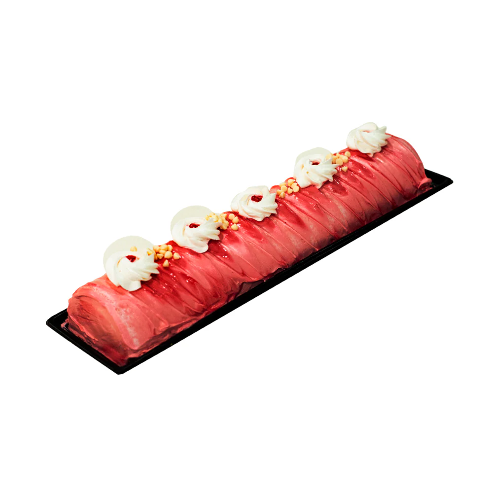 Bakers Square Sponge Roll Strawberry - Image 2
